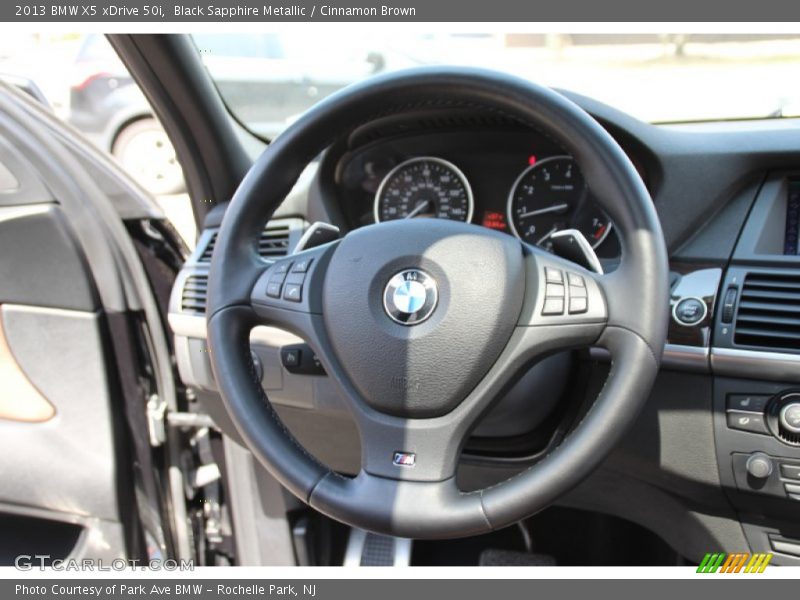 Black Sapphire Metallic / Cinnamon Brown 2013 BMW X5 xDrive 50i