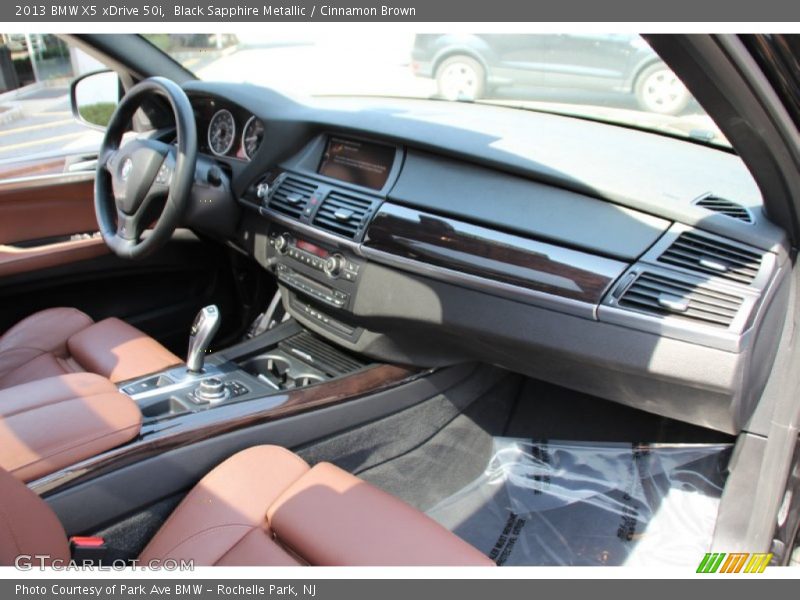 Black Sapphire Metallic / Cinnamon Brown 2013 BMW X5 xDrive 50i