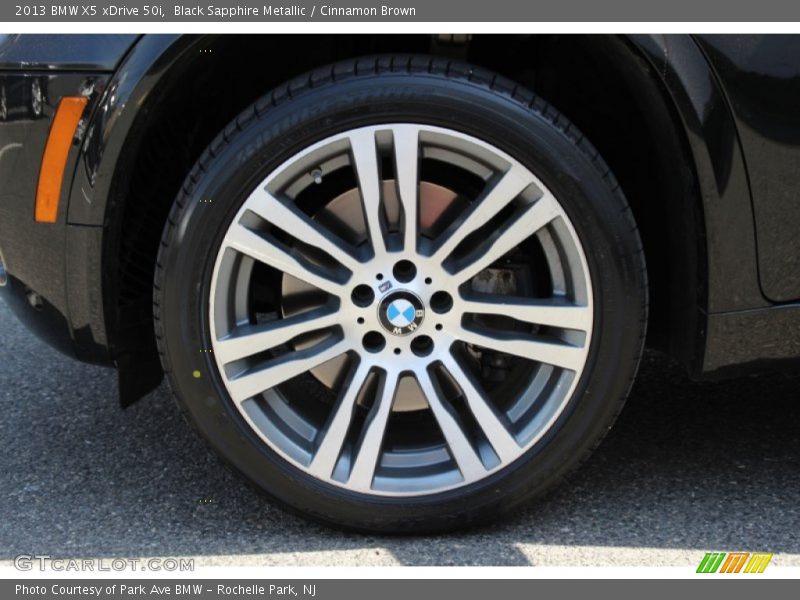 Black Sapphire Metallic / Cinnamon Brown 2013 BMW X5 xDrive 50i
