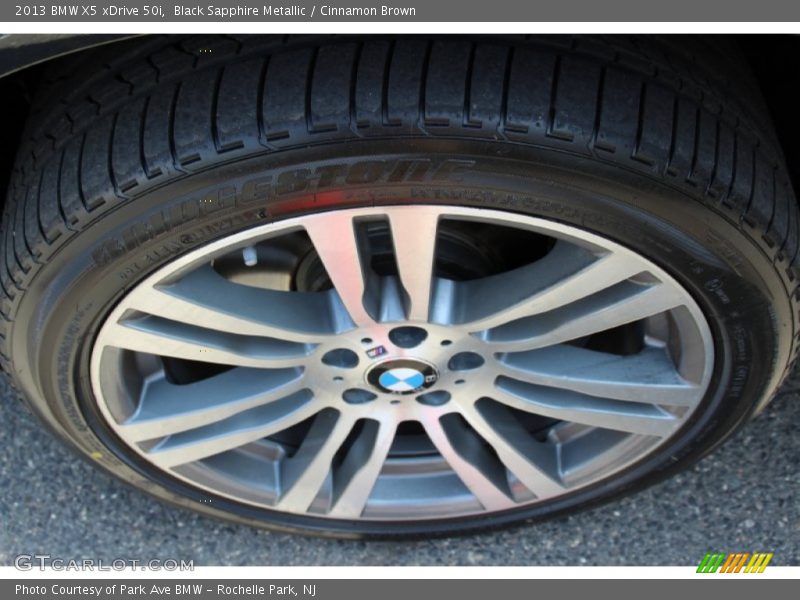 Black Sapphire Metallic / Cinnamon Brown 2013 BMW X5 xDrive 50i