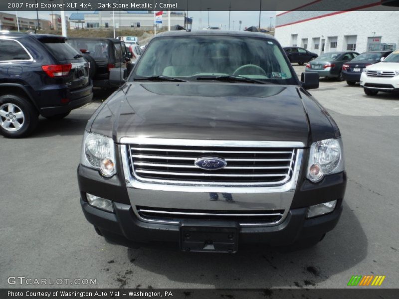 Dark Stone Metallic / Camel 2007 Ford Explorer XLT 4x4