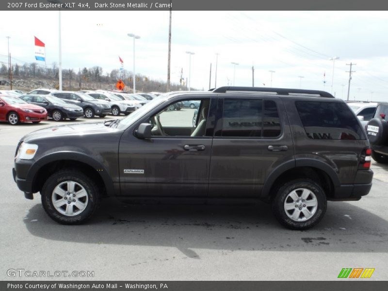 Dark Stone Metallic / Camel 2007 Ford Explorer XLT 4x4