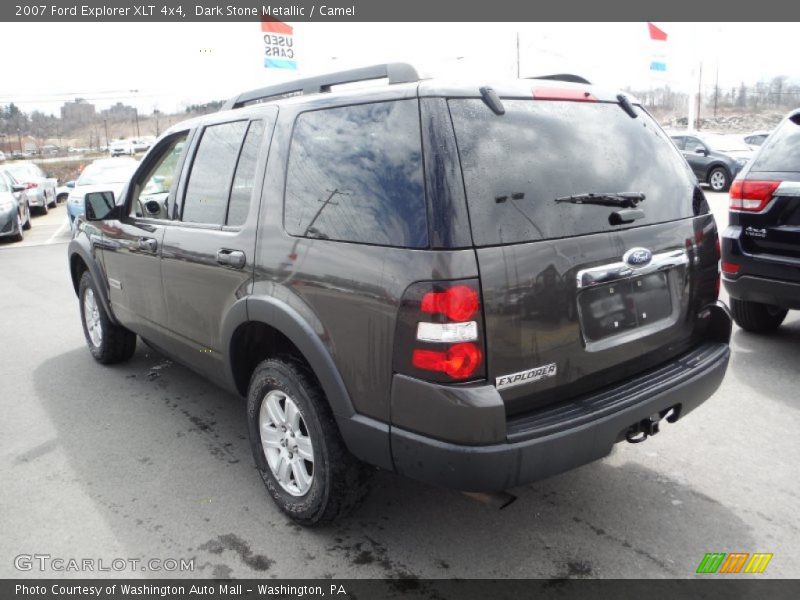 Dark Stone Metallic / Camel 2007 Ford Explorer XLT 4x4
