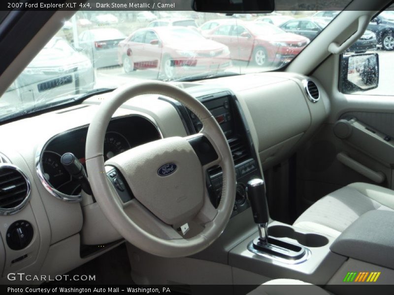 Dark Stone Metallic / Camel 2007 Ford Explorer XLT 4x4