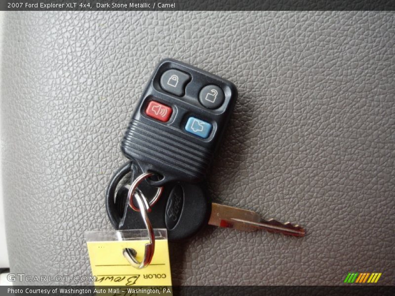 Dark Stone Metallic / Camel 2007 Ford Explorer XLT 4x4