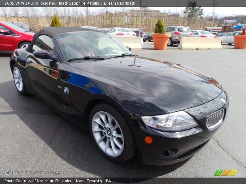 Front 3/4 View of 2005 Z4 3.0i Roadster