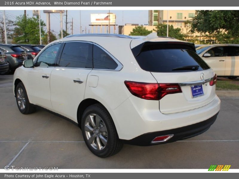 White Diamond Pearl / Parchment 2016 Acura MDX Advance