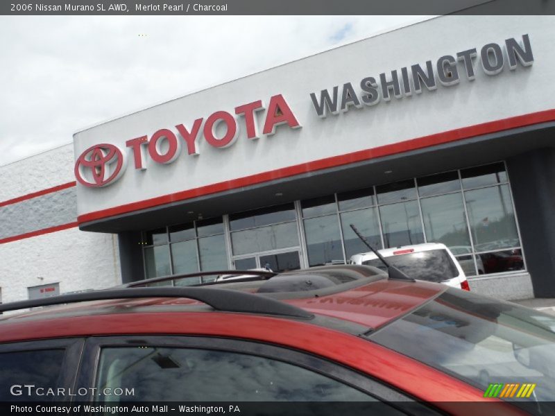Merlot Pearl / Charcoal 2006 Nissan Murano SL AWD