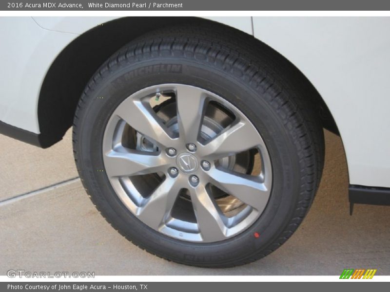 White Diamond Pearl / Parchment 2016 Acura MDX Advance