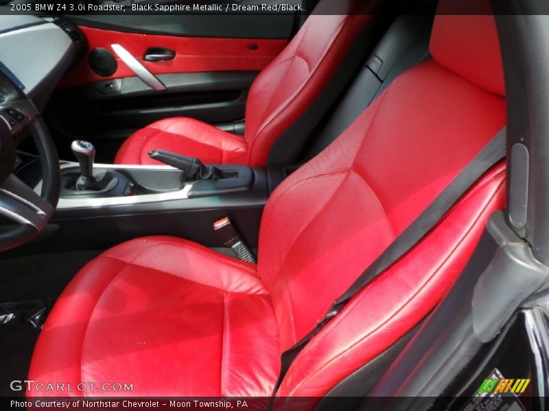 Front Seat of 2005 Z4 3.0i Roadster