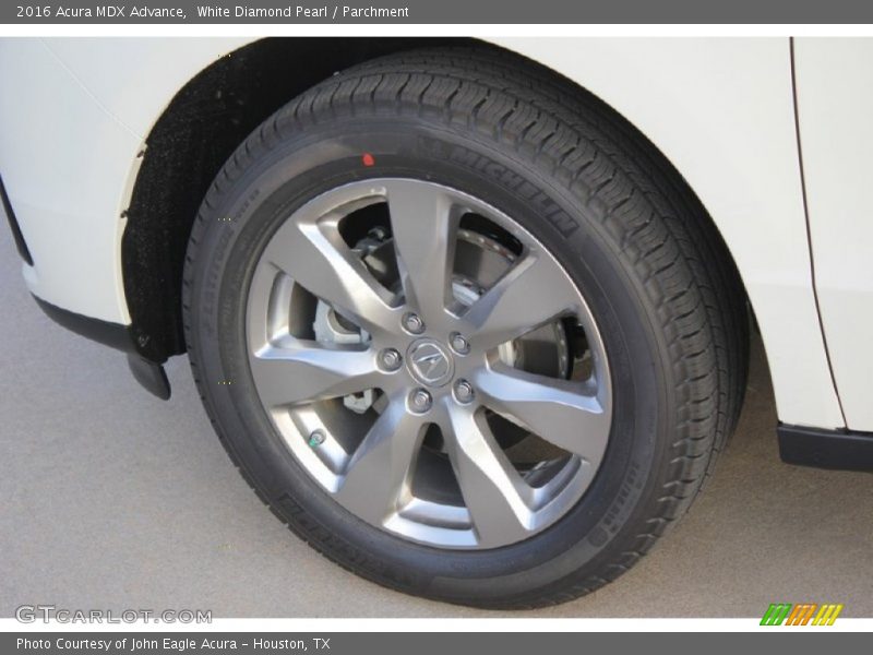 White Diamond Pearl / Parchment 2016 Acura MDX Advance