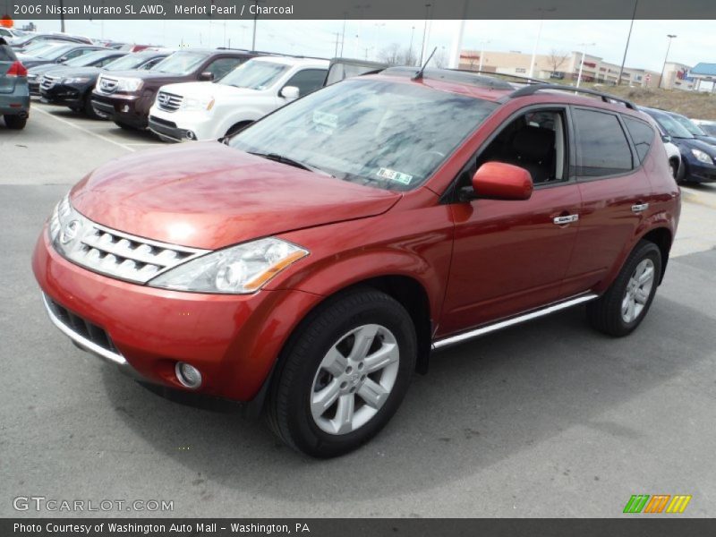 Merlot Pearl / Charcoal 2006 Nissan Murano SL AWD