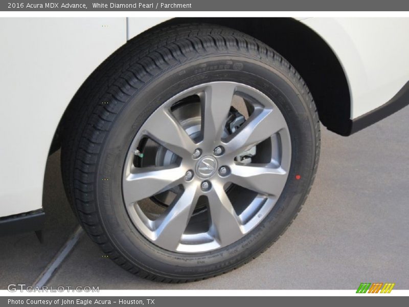 White Diamond Pearl / Parchment 2016 Acura MDX Advance