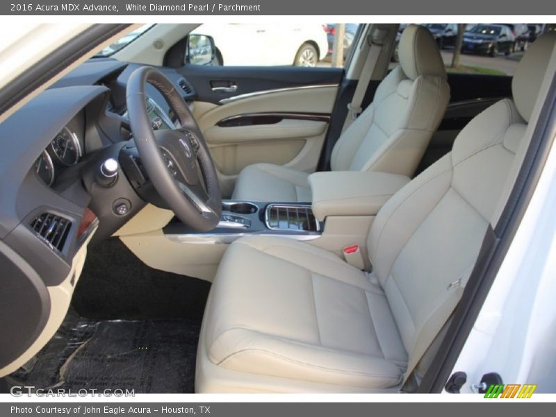 White Diamond Pearl / Parchment 2016 Acura MDX Advance