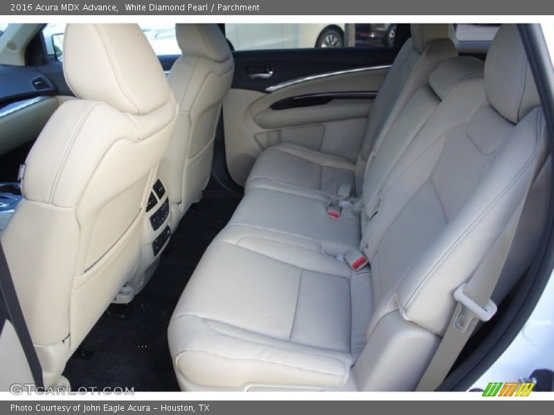 White Diamond Pearl / Parchment 2016 Acura MDX Advance
