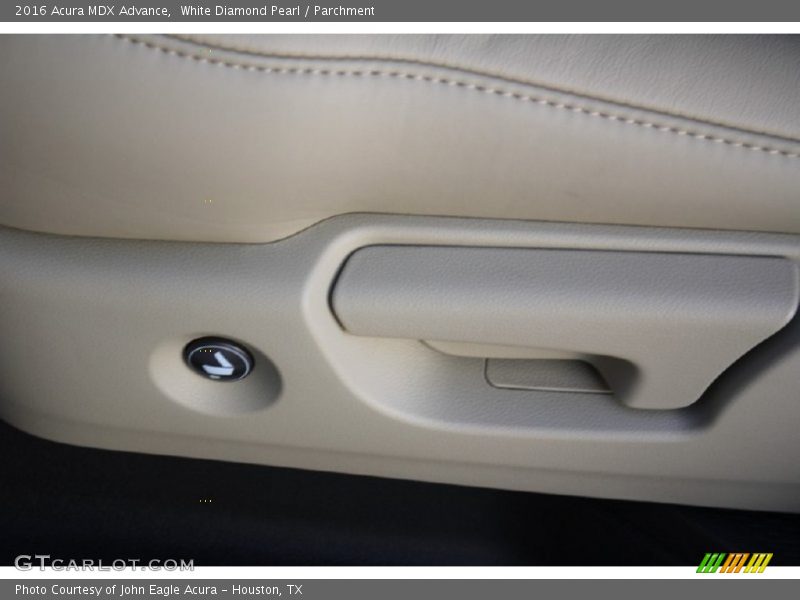 White Diamond Pearl / Parchment 2016 Acura MDX Advance