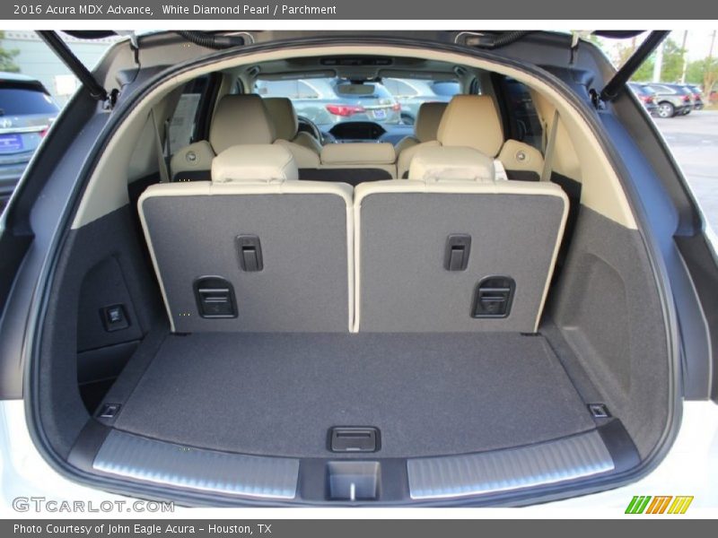 White Diamond Pearl / Parchment 2016 Acura MDX Advance