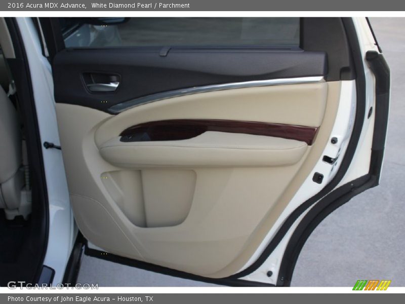 White Diamond Pearl / Parchment 2016 Acura MDX Advance