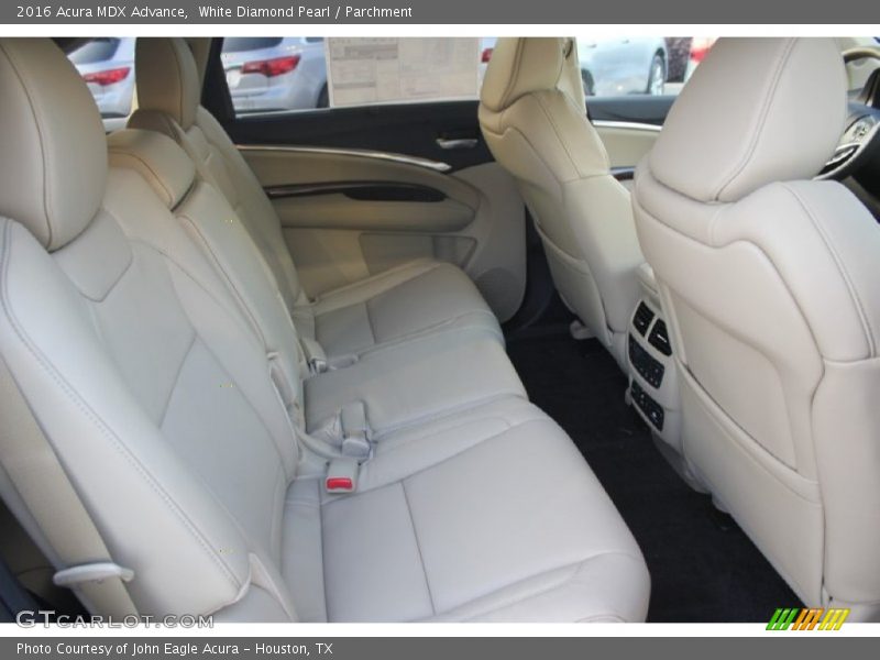 White Diamond Pearl / Parchment 2016 Acura MDX Advance