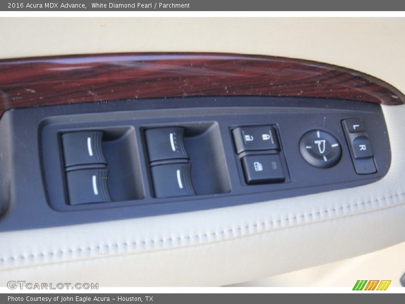 White Diamond Pearl / Parchment 2016 Acura MDX Advance