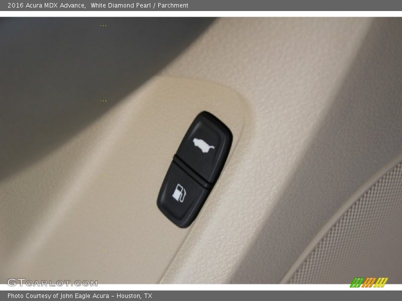 White Diamond Pearl / Parchment 2016 Acura MDX Advance