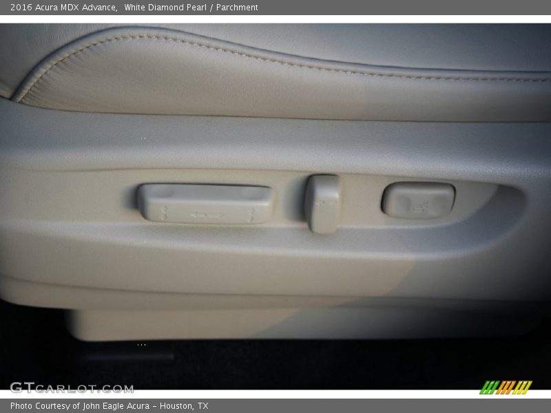 White Diamond Pearl / Parchment 2016 Acura MDX Advance