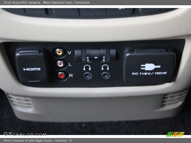 White Diamond Pearl / Parchment 2016 Acura MDX Advance