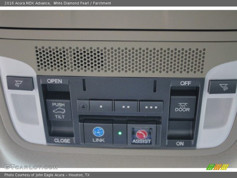 White Diamond Pearl / Parchment 2016 Acura MDX Advance