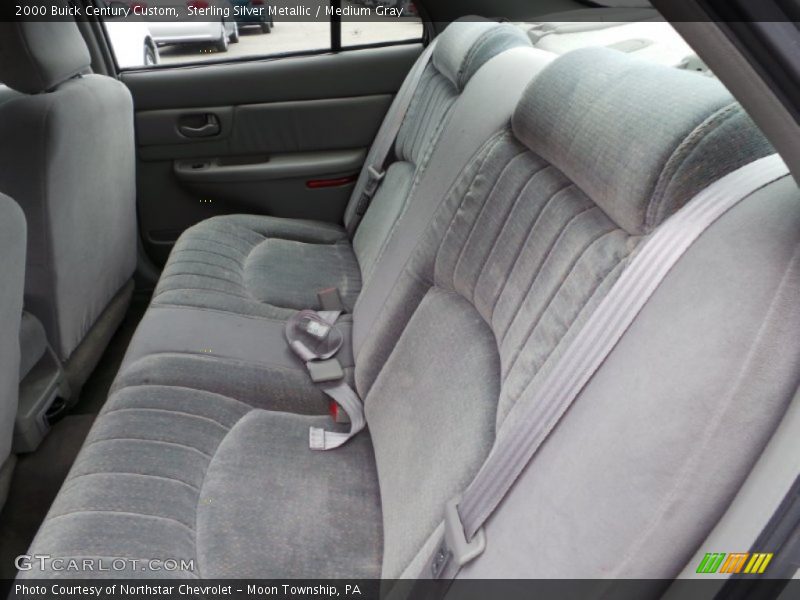 Sterling Silver Metallic / Medium Gray 2000 Buick Century Custom