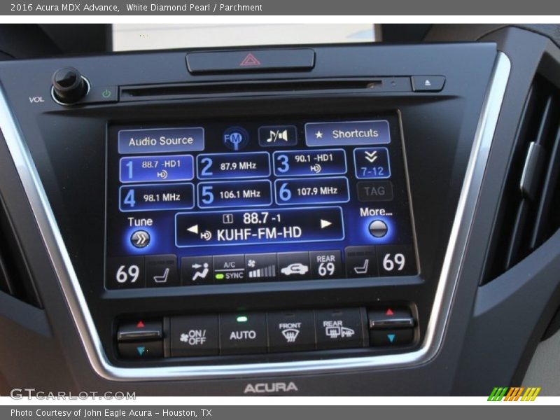 White Diamond Pearl / Parchment 2016 Acura MDX Advance