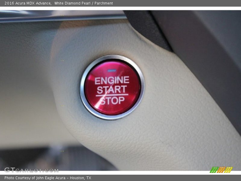 White Diamond Pearl / Parchment 2016 Acura MDX Advance