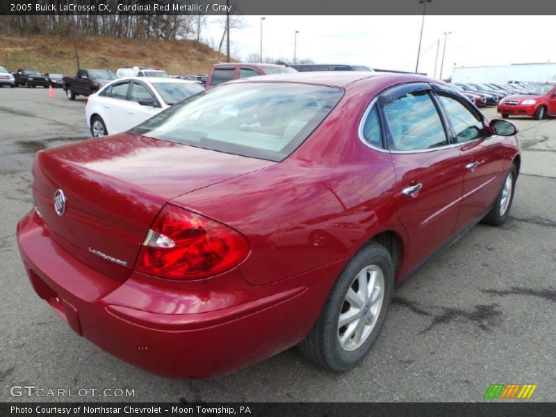 Cardinal Red Metallic / Gray 2005 Buick LaCrosse CX