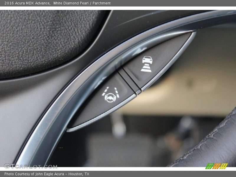 White Diamond Pearl / Parchment 2016 Acura MDX Advance
