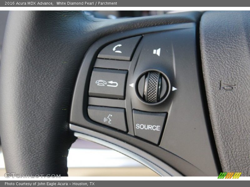 White Diamond Pearl / Parchment 2016 Acura MDX Advance