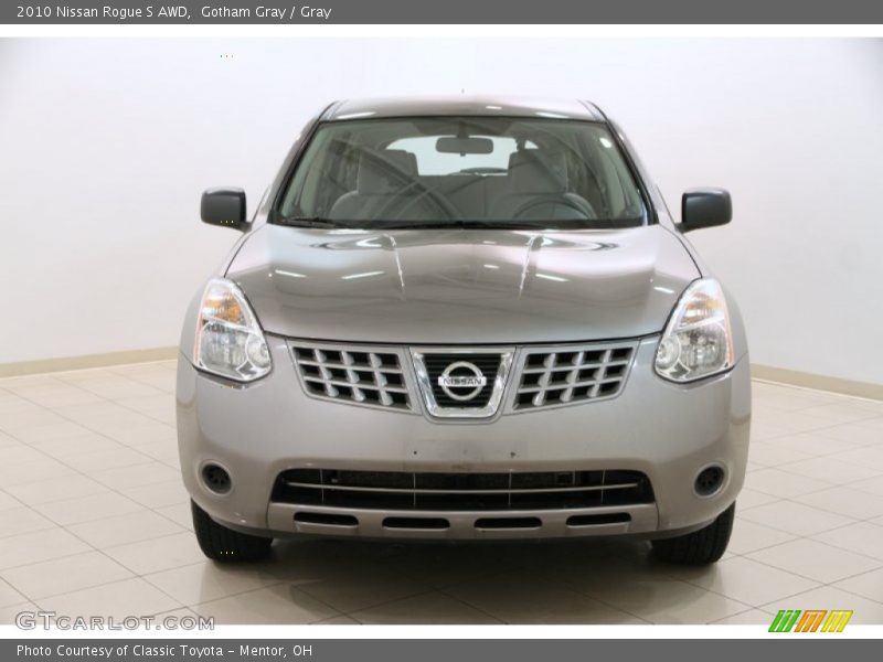 Gotham Gray / Gray 2010 Nissan Rogue S AWD