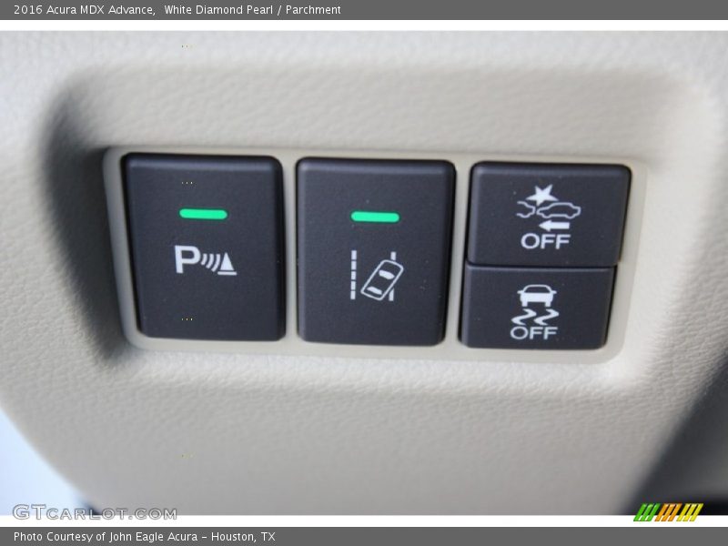White Diamond Pearl / Parchment 2016 Acura MDX Advance