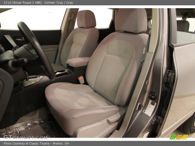 Gotham Gray / Gray 2010 Nissan Rogue S AWD