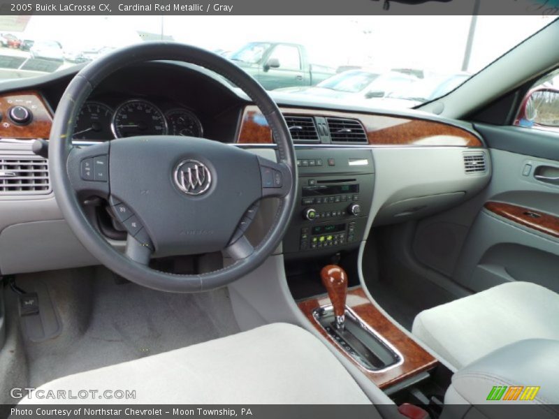 Cardinal Red Metallic / Gray 2005 Buick LaCrosse CX