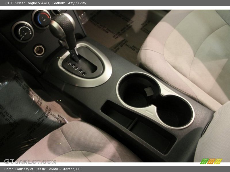 Gotham Gray / Gray 2010 Nissan Rogue S AWD