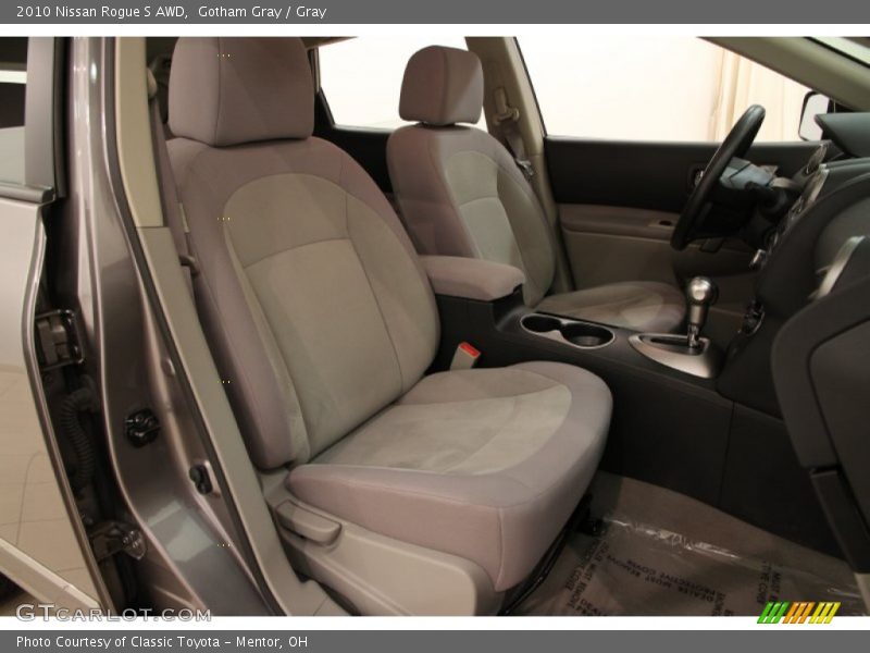 Gotham Gray / Gray 2010 Nissan Rogue S AWD
