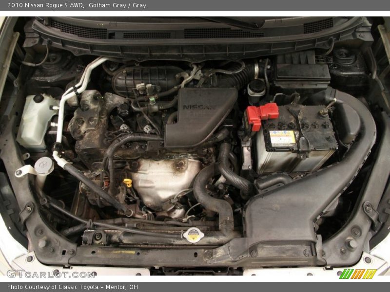 Gotham Gray / Gray 2010 Nissan Rogue S AWD