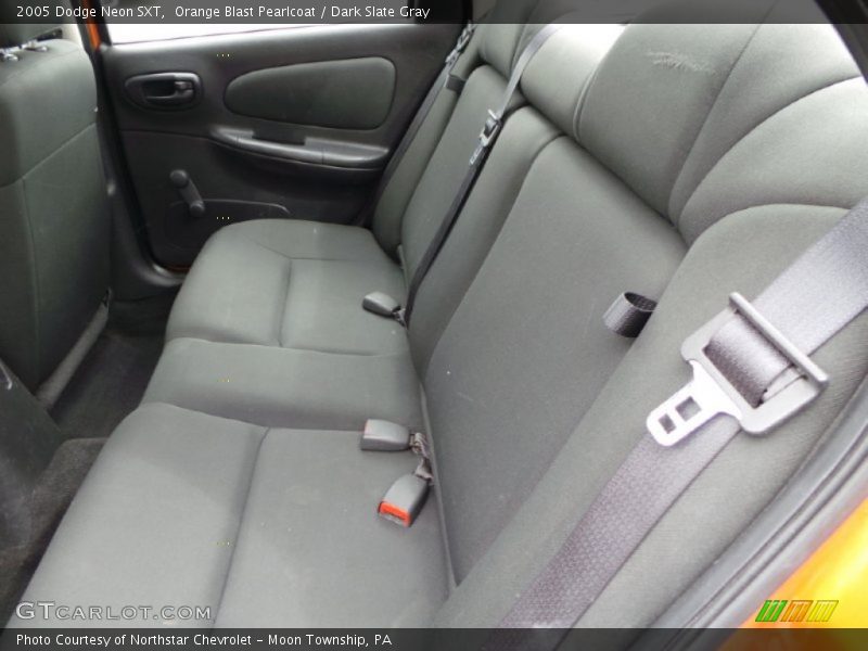 Orange Blast Pearlcoat / Dark Slate Gray 2005 Dodge Neon SXT