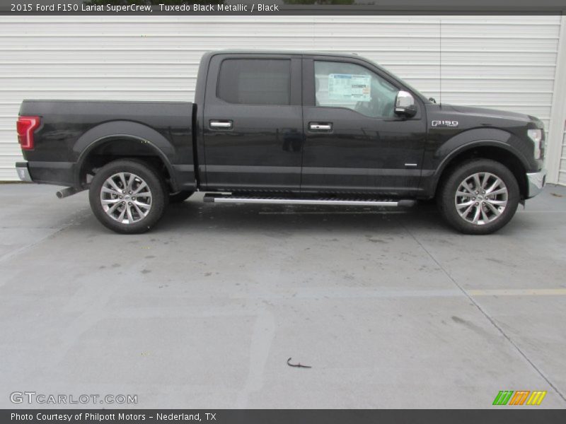  2015 F150 Lariat SuperCrew Tuxedo Black Metallic