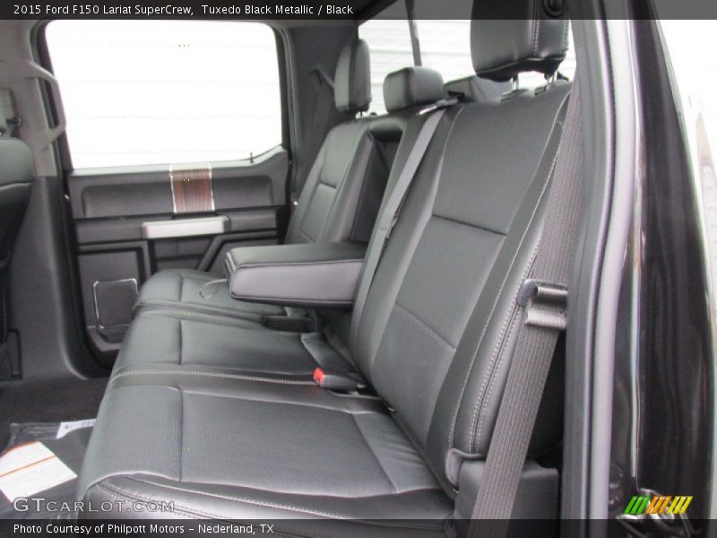 Rear Seat of 2015 F150 Lariat SuperCrew