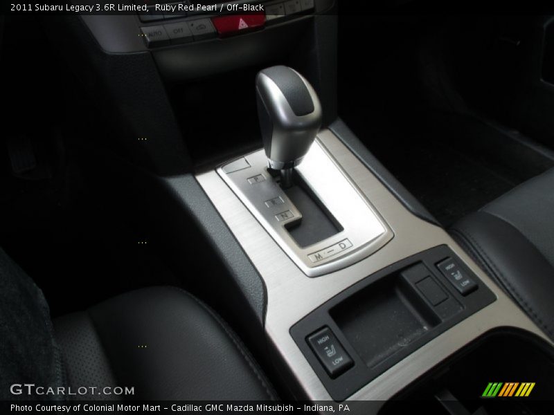 Ruby Red Pearl / Off-Black 2011 Subaru Legacy 3.6R Limited