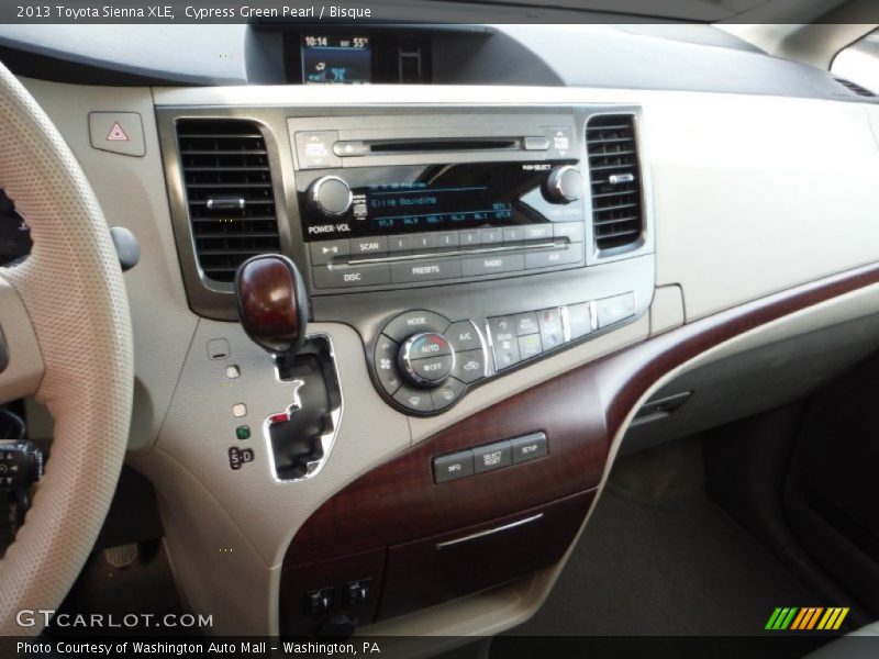 Cypress Green Pearl / Bisque 2013 Toyota Sienna XLE