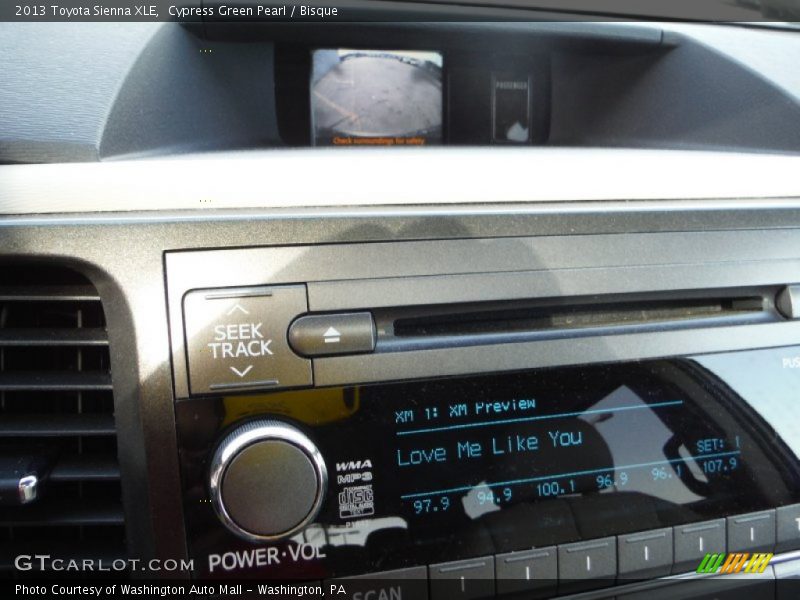 Cypress Green Pearl / Bisque 2013 Toyota Sienna XLE