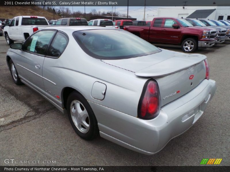 Galaxy Silver Metallic / Ebony Black 2001 Chevrolet Monte Carlo SS