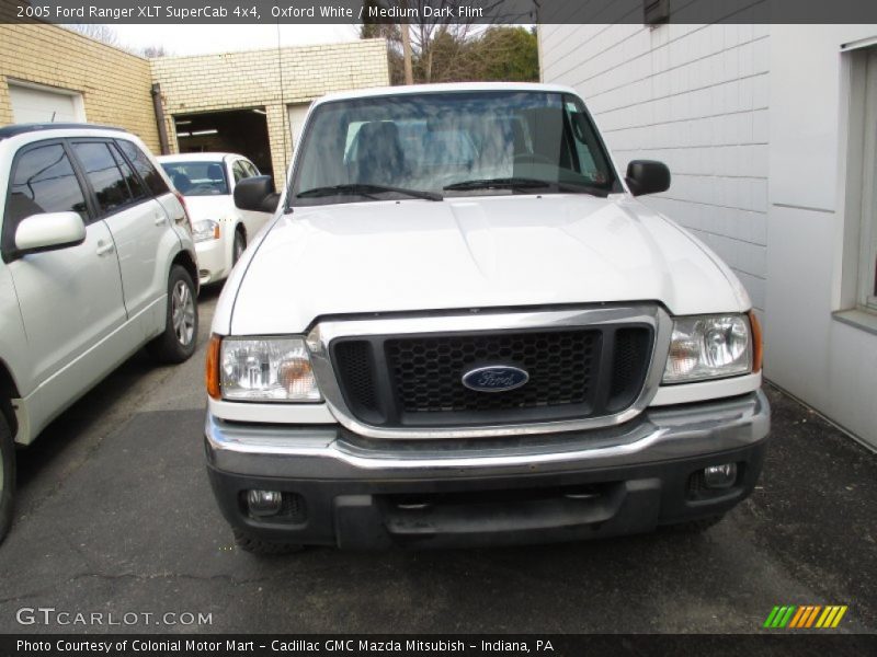 Oxford White / Medium Dark Flint 2005 Ford Ranger XLT SuperCab 4x4