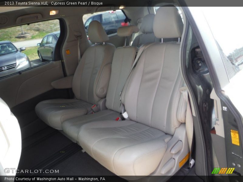 Cypress Green Pearl / Bisque 2013 Toyota Sienna XLE